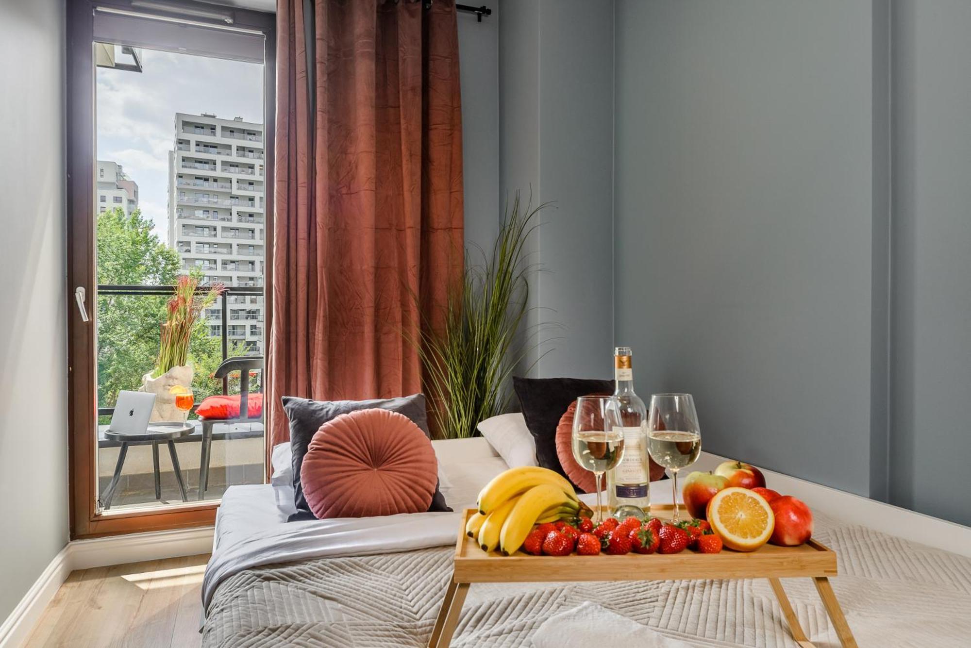 Lumina 3-Room Apart With Parking, Balcony Warsaw Luaran gambar