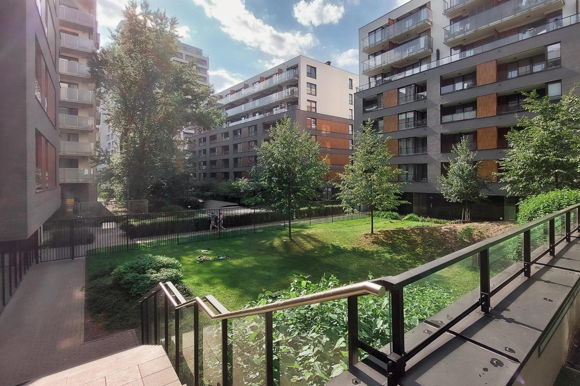 Lumina 3-Room Apart With Parking, Balcony Warsaw Luaran gambar